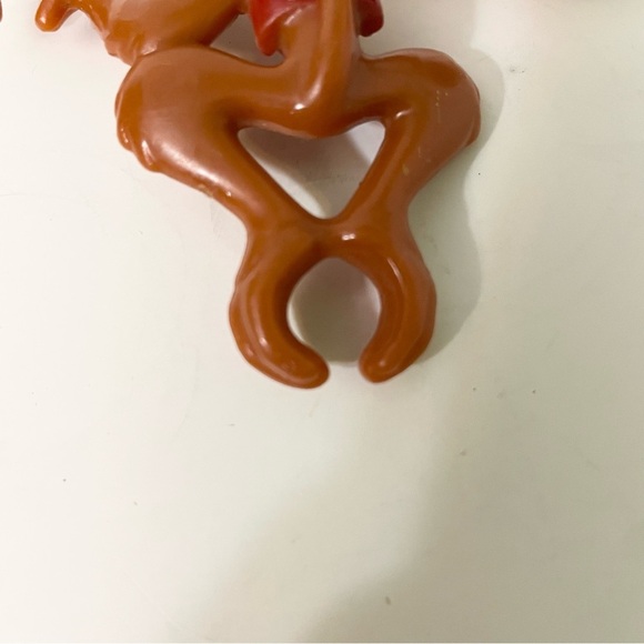 Lot of 2 Aladdin Toys Aladdin and Abu Monkey Figures - Picture 4 of 15